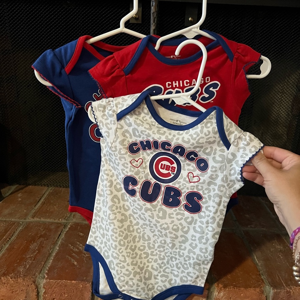 New MLB 6/9m Chicago Cubs Set